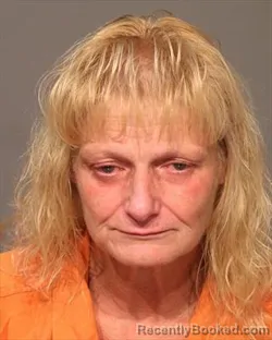 Mugshot of Monica Lea Ospina booked in Polk County, Iowa on August 20, 2026
