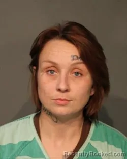 Mugshot of Felonie Ann Matzen booked in Polk County, Iowa on August 20, 2026