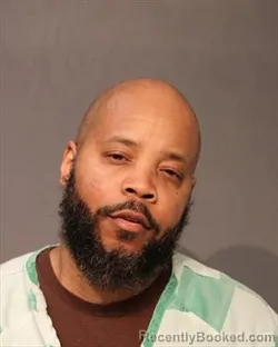 Mugshot of Jermaine Tyrone Patton booked in Polk County, Iowa on August 21, 2026