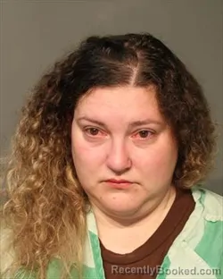 Mugshot of Mollie Marie Sink booked in Polk County, Iowa on August 29, 2026
