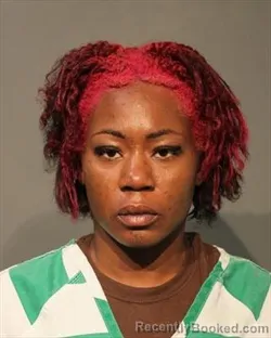 Mugshot of Tanesha Tiara Baber booked in Polk County, Iowa on August 31, 2026