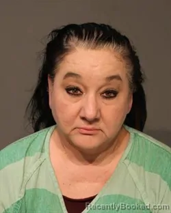 Mugshot of Linda Judy Lucero booked in Polk County, Iowa on September 2, 2026