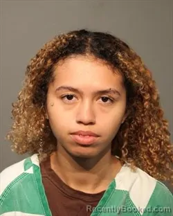 Mugshot of Rayne Elaina Torres booked in Polk County, Iowa on September 12, 2026