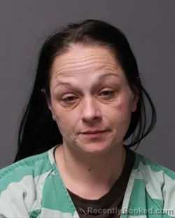 Mugshot of JESSICA LEA BAREFIELD booked in Polk County, Iowa on March 10, 2026