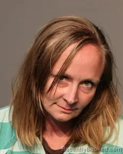 Mugshot of JANELLE LYNN HASELBY booked in Polk County, Iowa on March 13, 2026