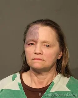 Mugshot of Vicki Carol Rector booked in Polk County, Iowa on August 18, 2026