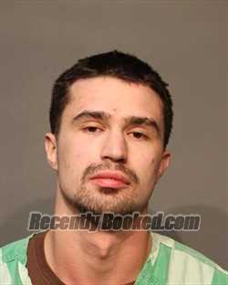 Booking photo from Polk County, Iowa