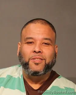 Mugshot of MANUEL RODRIGUEZ booked in Polk County, Iowa on May 10, 2026