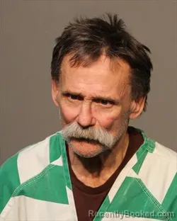 Mugshot of DAVID MORRIS WHITE booked in Polk County, Iowa on March 16, 2026