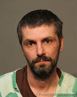 Mugshot of JEFFERY KYLORE ETERNICKA booked in Polk County, Iowa on March 16, 2026