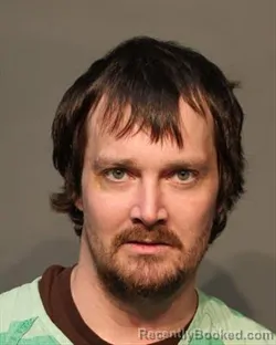 Mugshot of PATRICK RILEY IIAMS booked in Polk County, Iowa on March 11, 2026