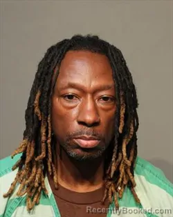 Mugshot of KEITH LAWAYNE WHITE booked in Polk County, Iowa on March 12, 2026