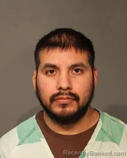 Mugshot of JOSE GUADALUPE INOCENCIO booked in Polk County, Iowa on June 24, 2026