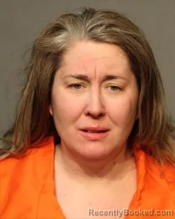 Mugshot of KATIE LYNN SCHMIDTKE booked in Polk County, Iowa on March 18, 2026