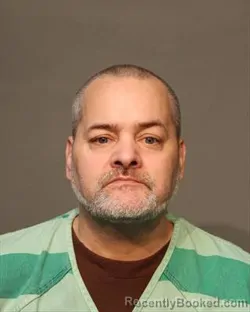 Mugshot of CHAD EUGENE JOHNSTON booked in Polk County, Iowa on March 9, 2026