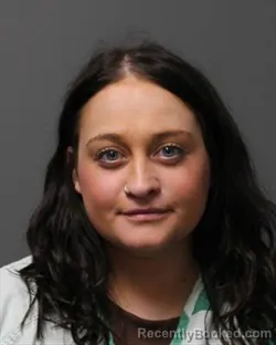 Mugshot of ALAINA NICOLE GLENN booked in Polk County, Iowa on March 9, 2026