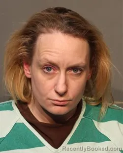 Mugshot of NICOLE LYNN LINGELBACH booked in Polk County, Iowa on March 12, 2026