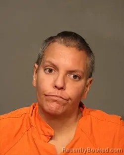 Mugshot of VALERIE RENEE FOXHOVEN booked in Polk County, Iowa on May 13, 2026