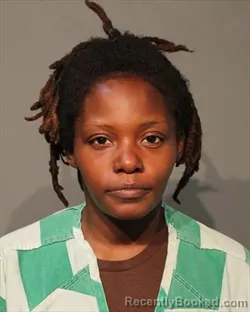 Mugshot of AALLYAH TONIECE COLEMAN booked in Polk County, Iowa on July 5, 2026