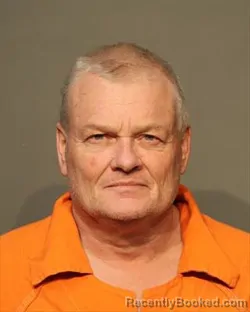 Mugshot of BRANDON DUANE HARTER booked in Polk County, Iowa on March 13, 2026