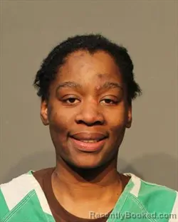 Mugshot of MARKEVIA LASHAY JORDAN booked in Polk County, Iowa on June 25, 2026