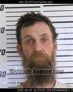 Mugshot of TIMOTHY GEORGE ALEXANDER booked in Scott County, Iowa on March 27, 2026