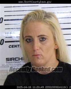 Mugshot of CHRISTINA NICOLE BLANC DAVIS