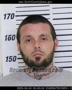 Mugshot of BENJAMIN JOSEPH ROBER MARSHALL booked in Scott County, Iowa on May 7, 2026