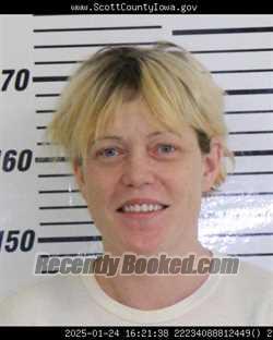 Mugshot of LISA ANN LEWIS booked in Scott County, Iowa on May 16, 2026
