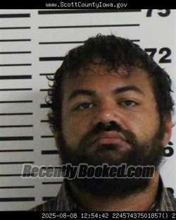 Mugshot of JOSEPH JACKSON booked in Scott County, Iowa on March 27, 2026