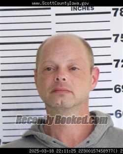 Mugshot of JEREMIAH LEE ARCHER booked in Scott County, Iowa on May 5, 2026