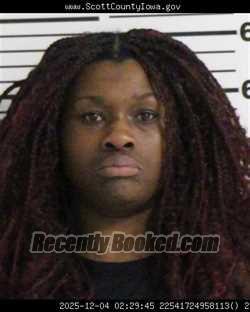 Mugshot of PHATHENIA MYRA BUTLER