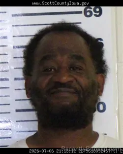 Mugshot of TRAMERE MILLBROOK booked in Scott County, Iowa on July 6, 2026