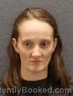 Mugshot of Amanda Nicole Frady booked in Oconee County, South Carolina on September 4, 2026