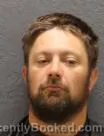 Mugshot of Mitchell Lee Moore booked in Oconee County, South Carolina on August 22, 2026