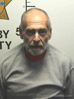 Mugshot of GERARD AUGUST RUESCHENBERG booked in Shelby County, Iowa on April 24, 2026