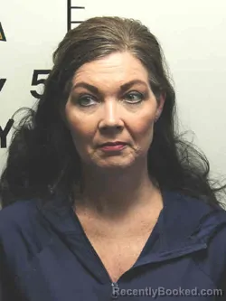 Mugshot of MANDI ANNETTE IRLBECK booked in Shelby County, Iowa on April 9, 2026