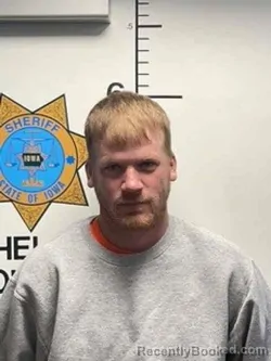 Mugshot of BRIAN DANIEL GREEN booked in Shelby County, Iowa on March 26, 2026