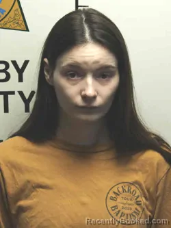 Mugshot of SHYANNE ELIZABETH CROGHAN booked in Shelby County, Iowa on March 29, 2026