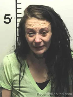 Mugshot of REBECCA ANN KLINGHAMMER booked in Shelby County, Iowa on April 9, 2026