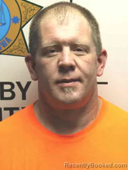 Mugshot of AARON DAVID HOCKEN booked in Shelby County, Iowa on March 28, 2026