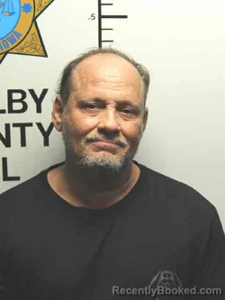 Mugshot of KEVIN GENE SCHIMEROWSKI booked in Shelby County, Iowa on July 8, 2026