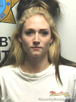 Mugshot of Courtney Rose Thomas booked in Shelby County, Iowa on August 9, 2026