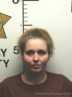 Mugshot of Angela Louise Elings booked in Shelby County, Iowa on October 4, 2026