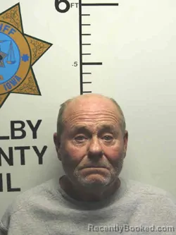 Mugshot of Randall Alan Pauley booked in Shelby County, Iowa on October 17, 2026