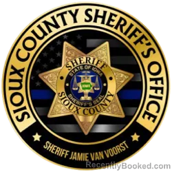 Mugshot of CADENCE SUE ELCOCK booked in Sioux County, Iowa on August 1, 2026