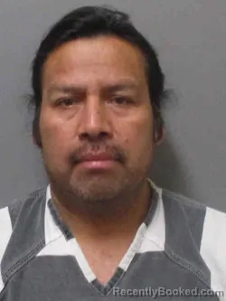 Mugshot of JOSE DIONCIO-SEVERIANO booked in Sioux County, Iowa on April 12, 2026