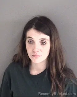 Mugshot of Amelia Marie Robinson booked in Story County, Iowa on October 26, 2026