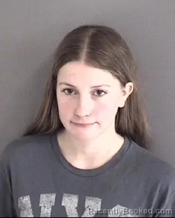 Mugshot of Colleen Grace Moore booked in Story County, Iowa on October 7, 2026