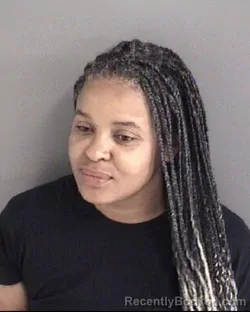Mugshot of DOMINIQUE LARISHA JACKMAN booked in Story County, Iowa on May 17, 2026